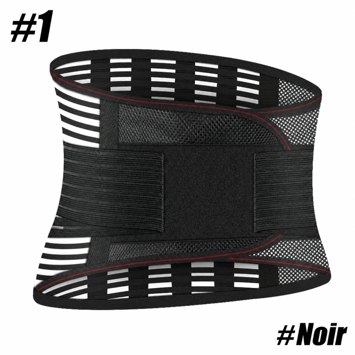 Ceinture Lombaire de Compression Vayolt — Soutien du Bas du Dos pour l'Effort — visuel en français